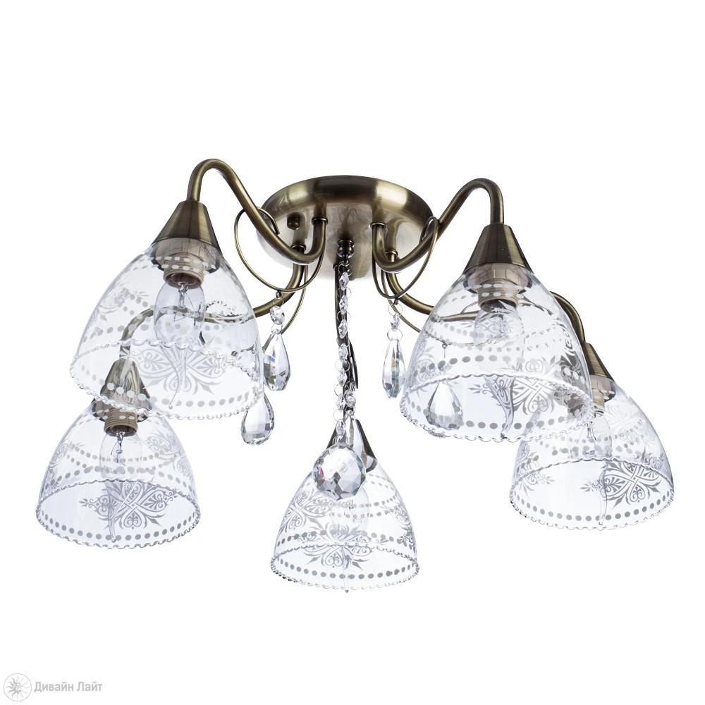 Накладная люстра ARTE Lamp Rugiada A1658PL-5AB