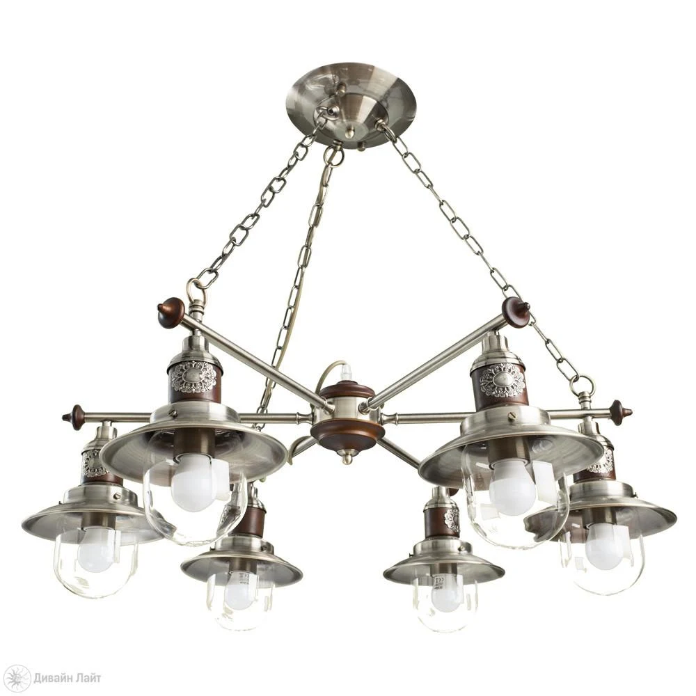 Подвесная люстра ARTE Lamp SAILOR A4524LM-6AB