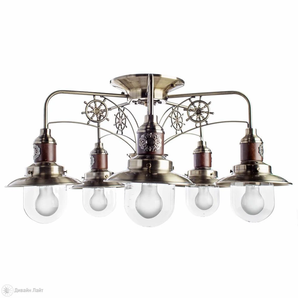 Накладная люстра ARTE Lamp SAILOR A4524PL-5AB