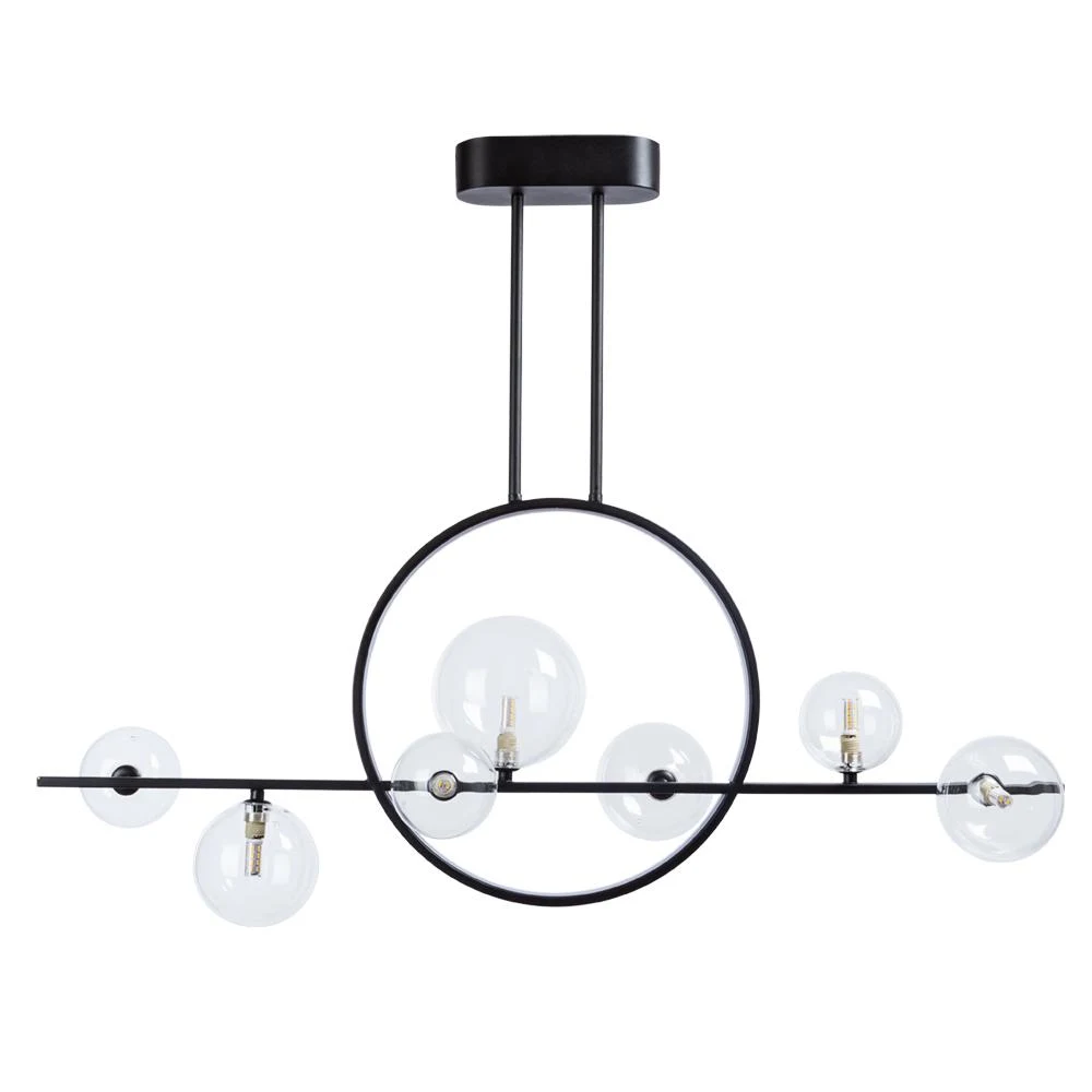 Люстра на штанге ARTE Lamp Saturn A7791SP-59BK
