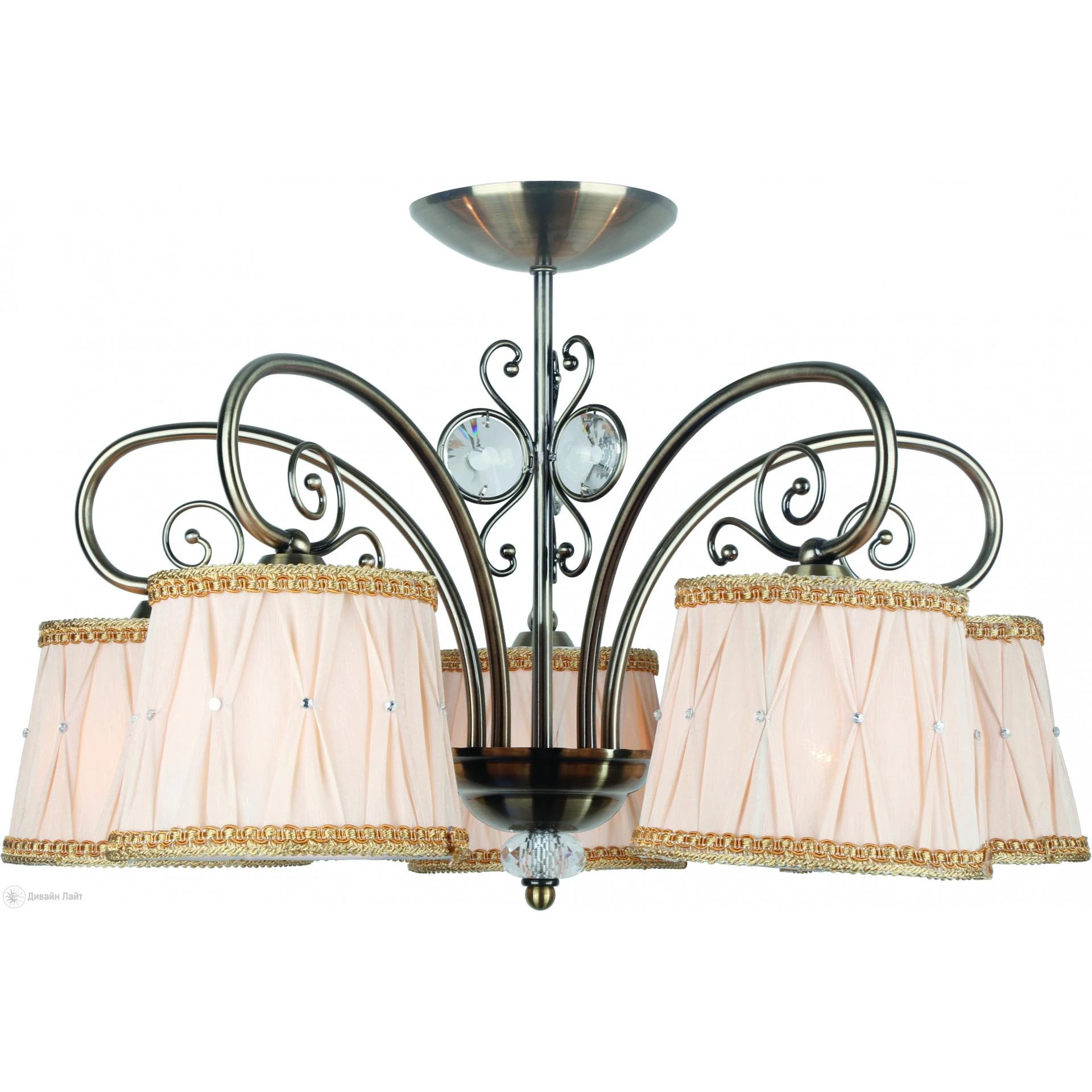 Люстра на штанге ARTE Lamp SELECTION A6371PL-5AB