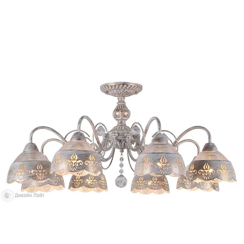 Люстра на штанге ARTE Lamp SICILIA A9106PL-8WG