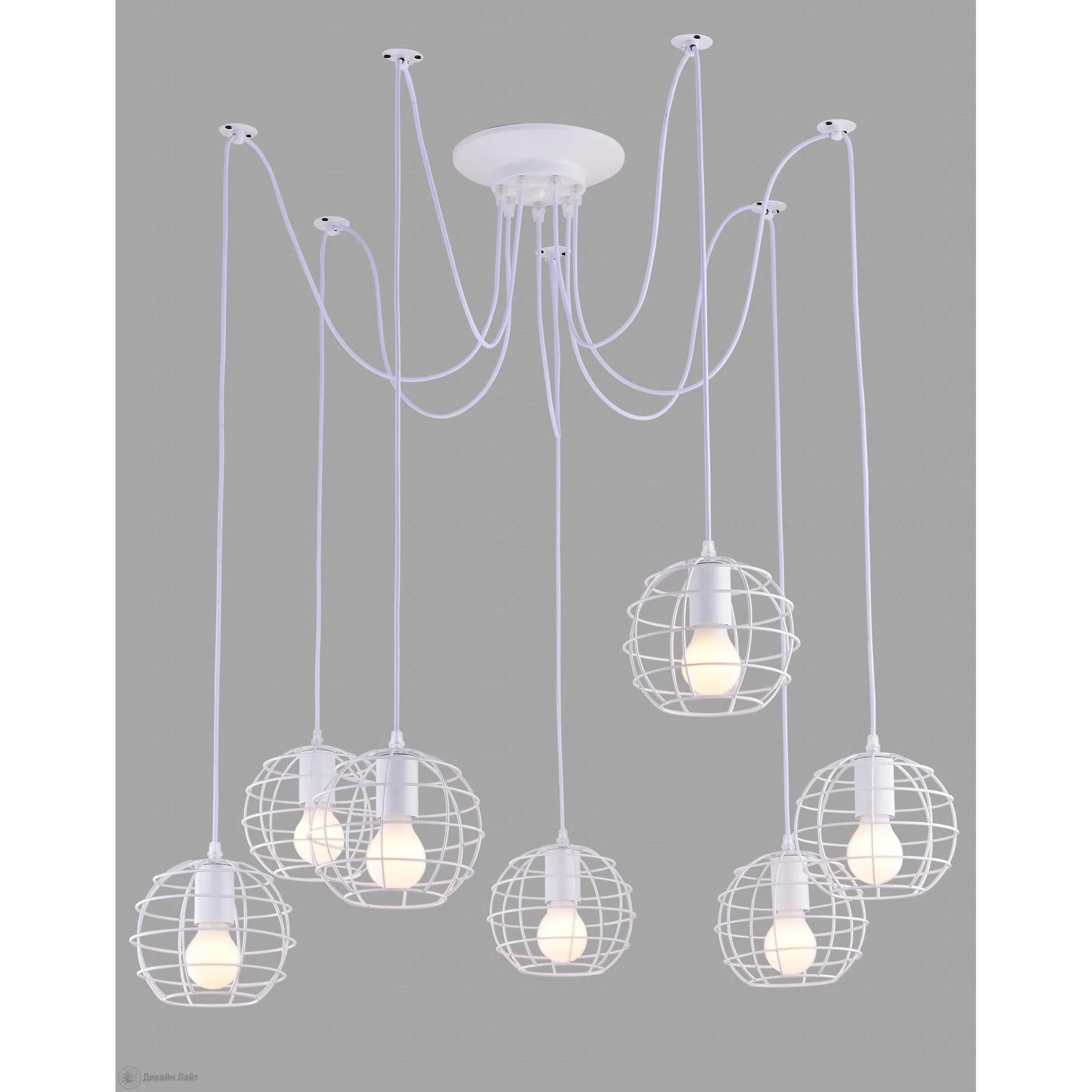 Подвесной светильник ARTE Lamp SPIDER A1110SP-7WH