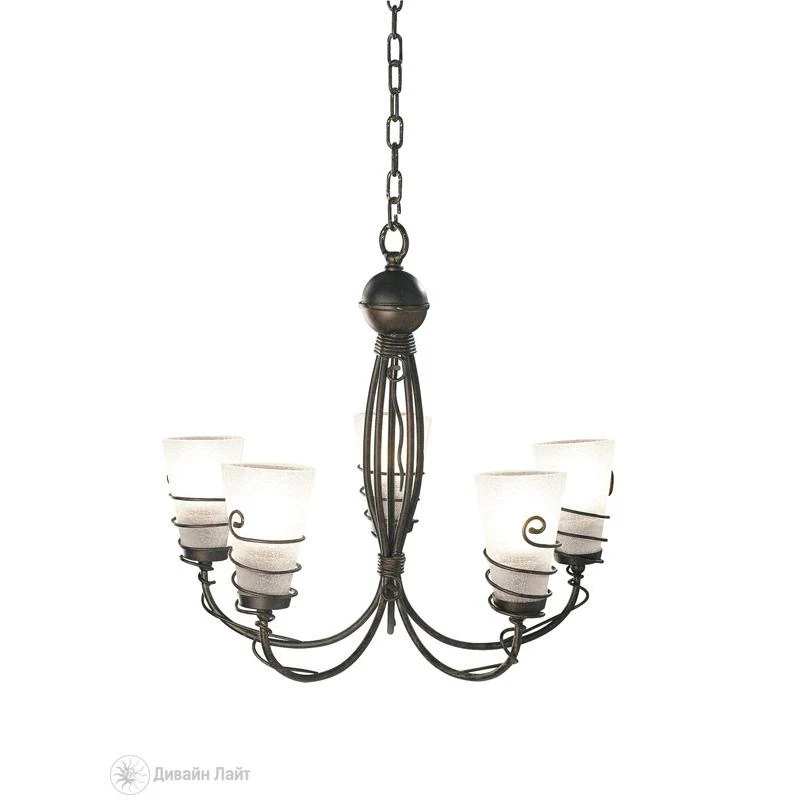 Подвесная люстра ARTE Lamp SPIRAL A9051LM-5BR