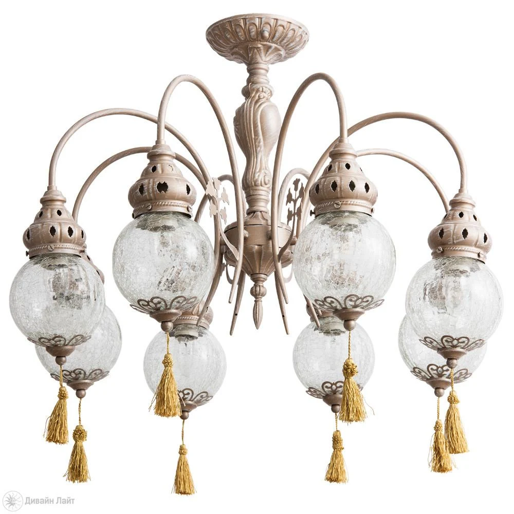 Люстра на штанге ARTE Lamp SULTAN A2146PL-8GA