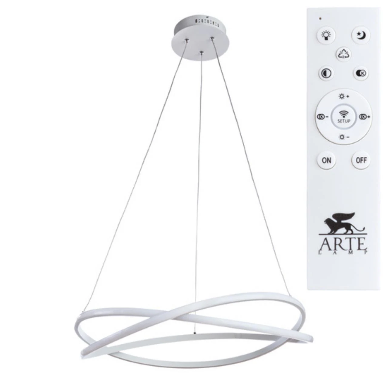 Подвесная люстра ARTE Lamp SWING A2522SP-2WH