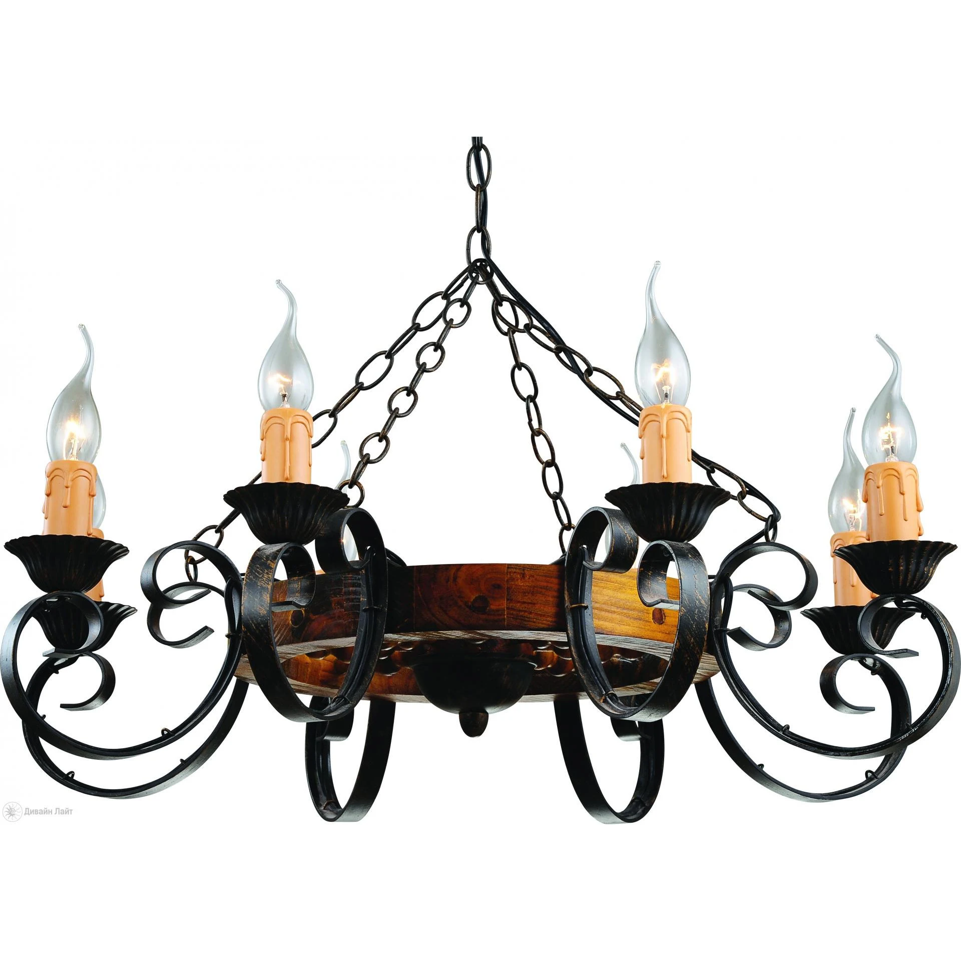 Подвесная люстра ARTE Lamp Taverna A9520LM-8BR