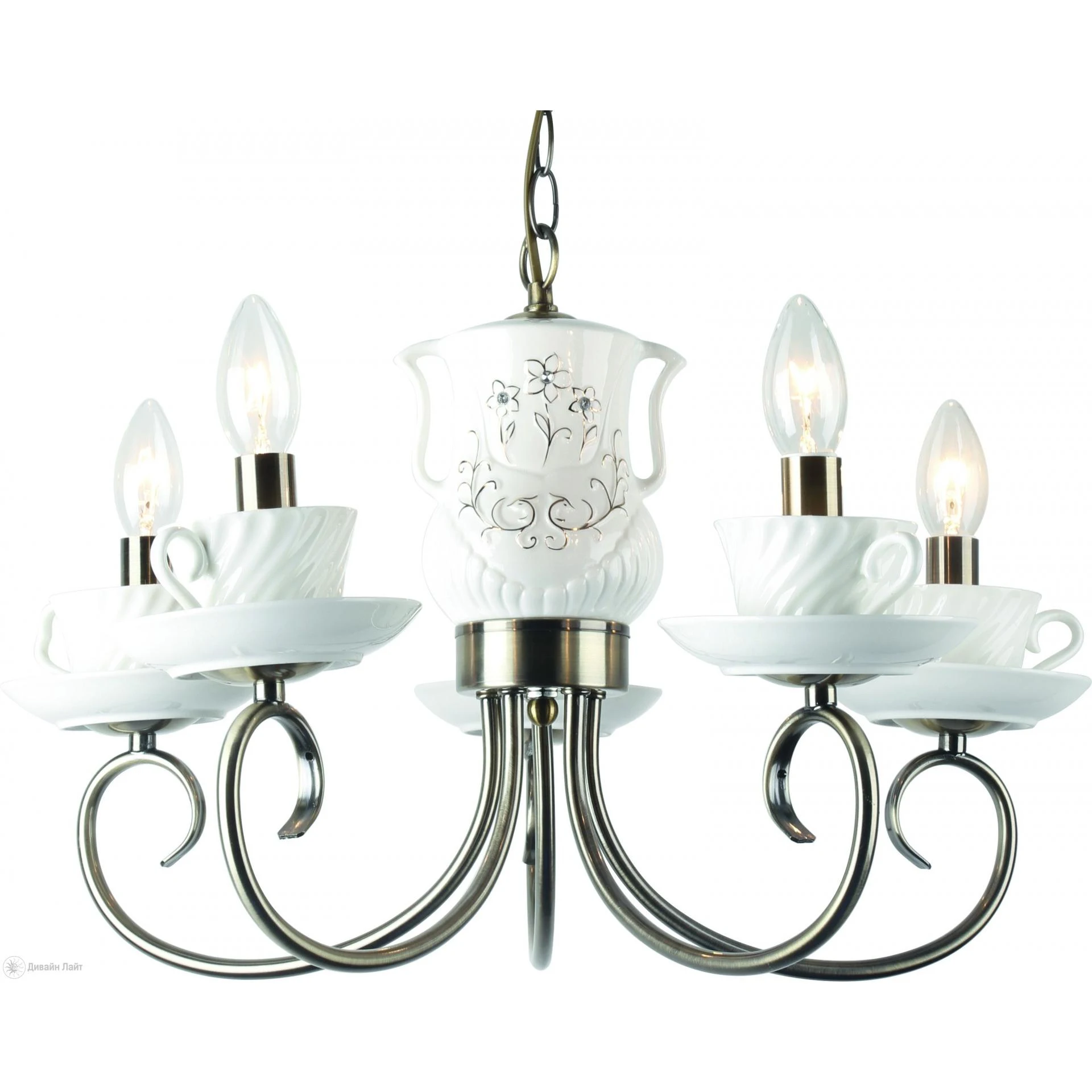 Подвесная люстра ARTE Lamp Teapot A6380LM-5AB