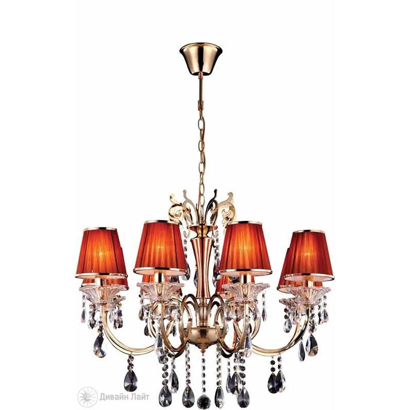 Подвесная люстра ARTE Lamp TRAMONTO A3404LM-8GO