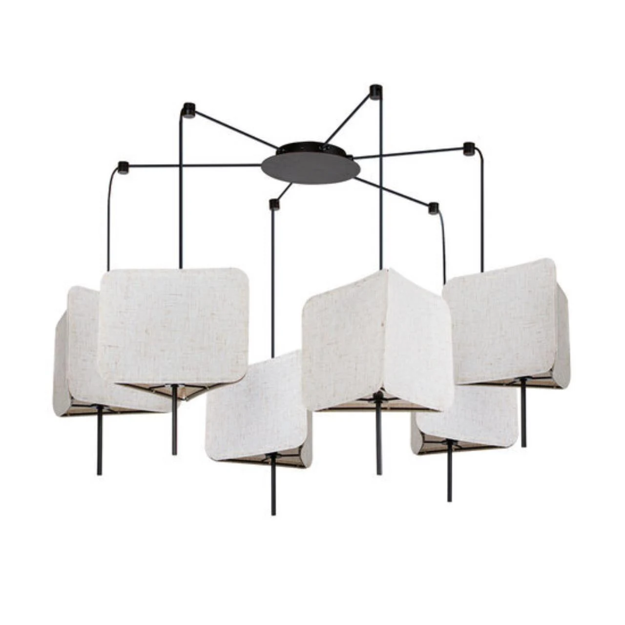 Подвесная люстра ARTE Lamp trixie A7084SP-6BK