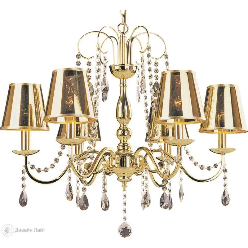 Подвесная люстра ARTE Lamp VERNISAGE A6052LM-6GO