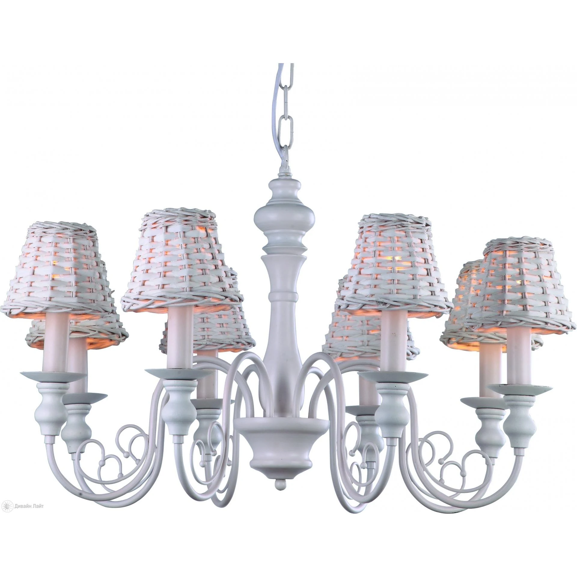 Подвесная люстра ARTE Lamp Villaggio A3400LM-8WH