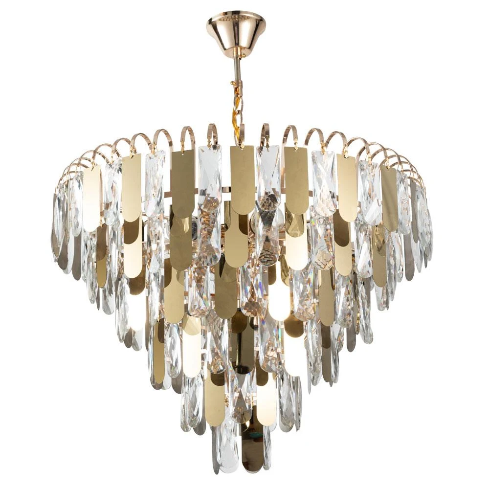 Каскадная люстра ARTE Lamp Vivien A2719SP-8GO