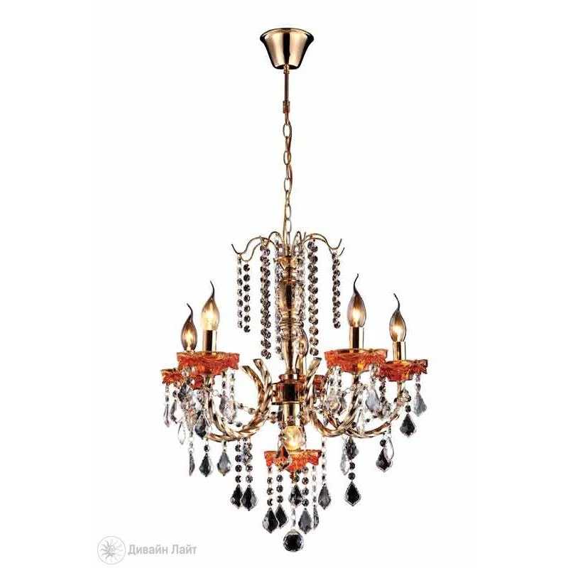 Подвесная люстра ARTE Lamp VOLPE A3303LM-5-1GO