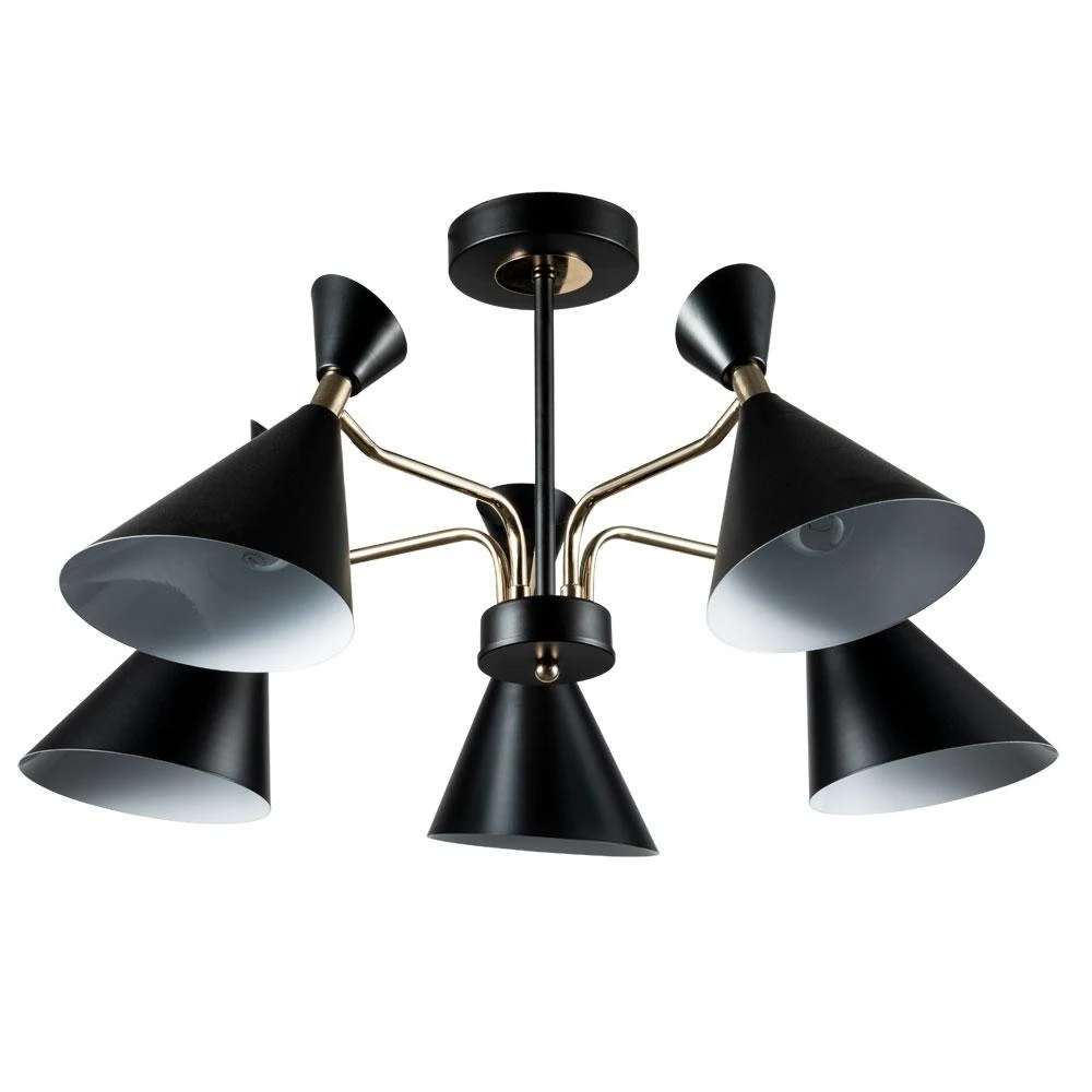 Люстра на штанге ARTE Lamp Wellington A2711PL-5BK