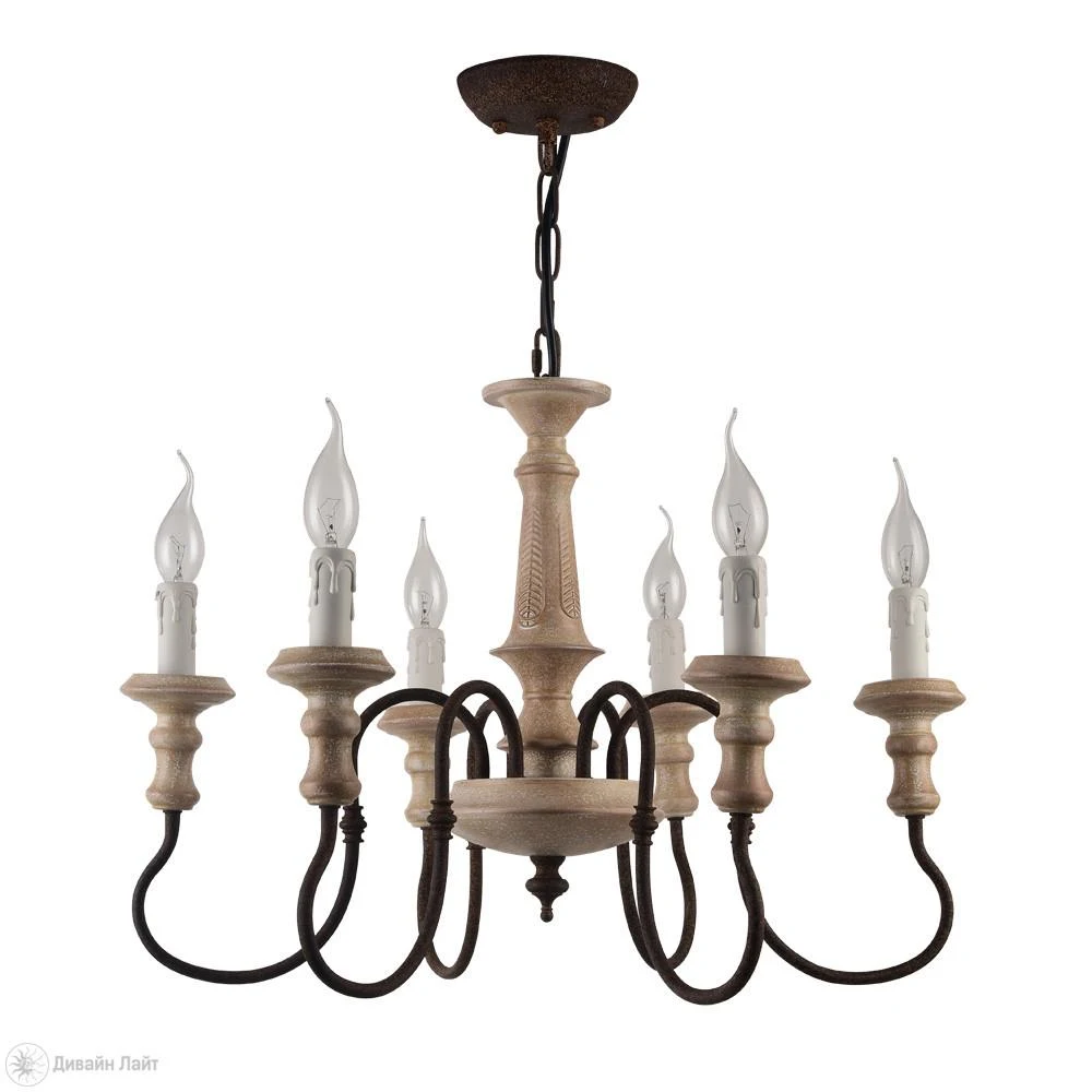 Подвесная люстра ARTE Lamp Woodstock A1700LM-6BR
