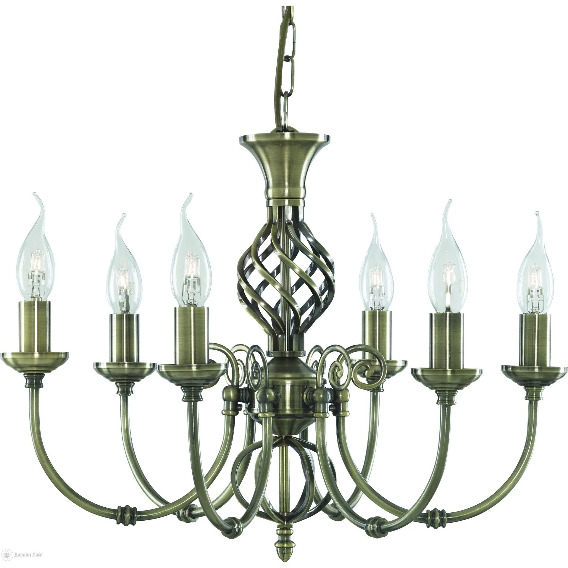 Подвесная люстра ARTE Lamp ZANZIBAR A8392LM-6AB