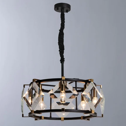 Подвесная люстра Divinare ELLIOT 7304/04 SP-8