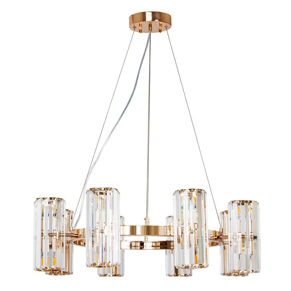 Подвесная люстра Arte Lamp SANTORINI A1049SP-16GO