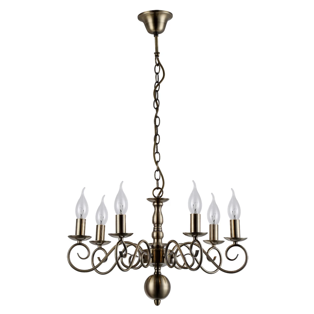 Подвесная люстра Arte Lamp ISABEL A1129LM-7AB