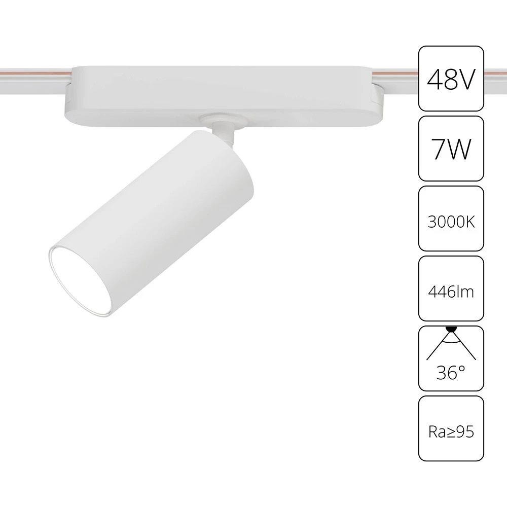 Магнитный трековый светильник Arte Lamp RAPID A1156PL-1WH