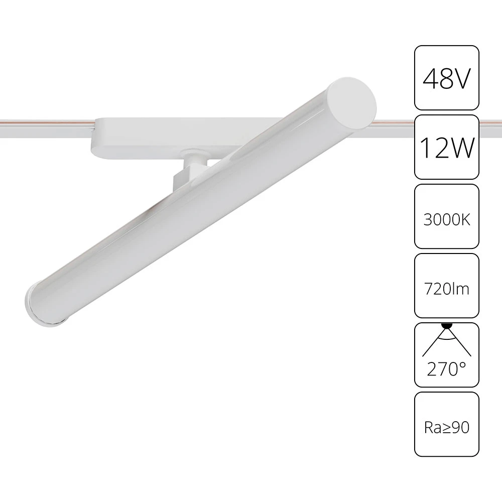 Магнитный трековый светильник Arte Lamp RAPID A1165PL-1WH