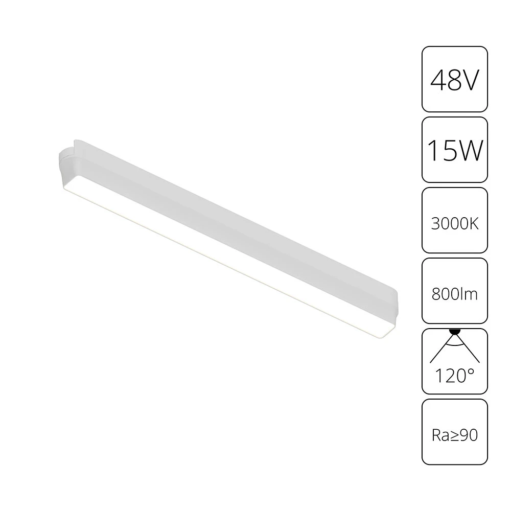 Магнитный трековый светильник Arte Lamp RAPID A1168PL-1WH