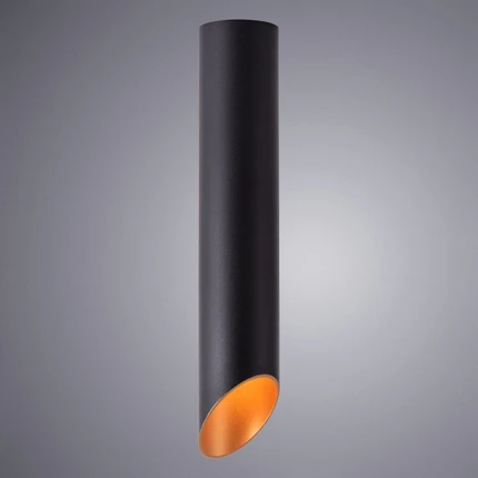 Точечный накладной светильник Arte Lamp PILON-GOLD A1536PL-1BK