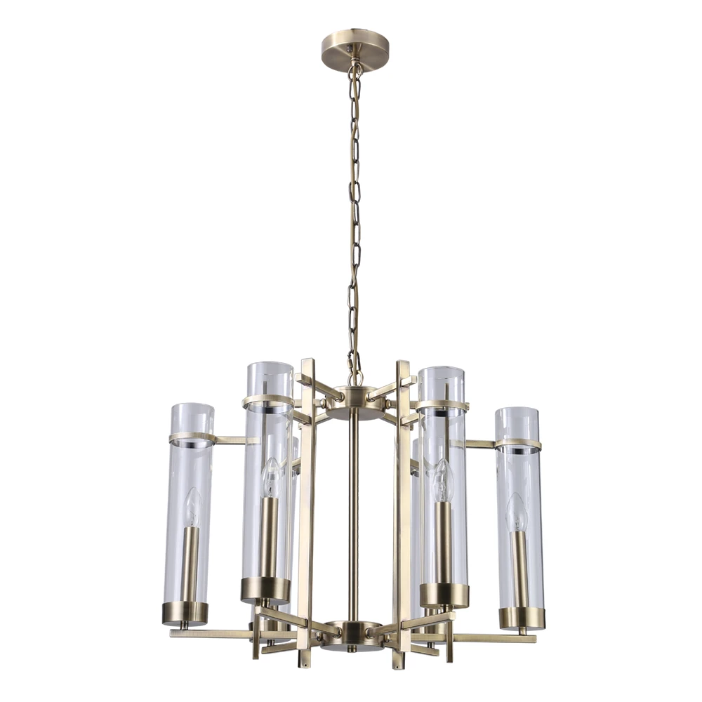 Подвесная люстра Arte Lamp HUGO A1688LM-6AB