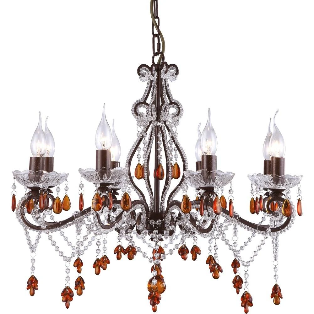 Подвесная люстра Arte Lamp DECORATO A1715LM-8BR