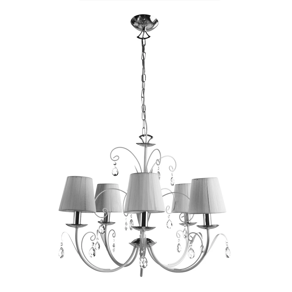 Подвесная люстра Arte Lamp ROMANA SNOW A1743LM-5WH