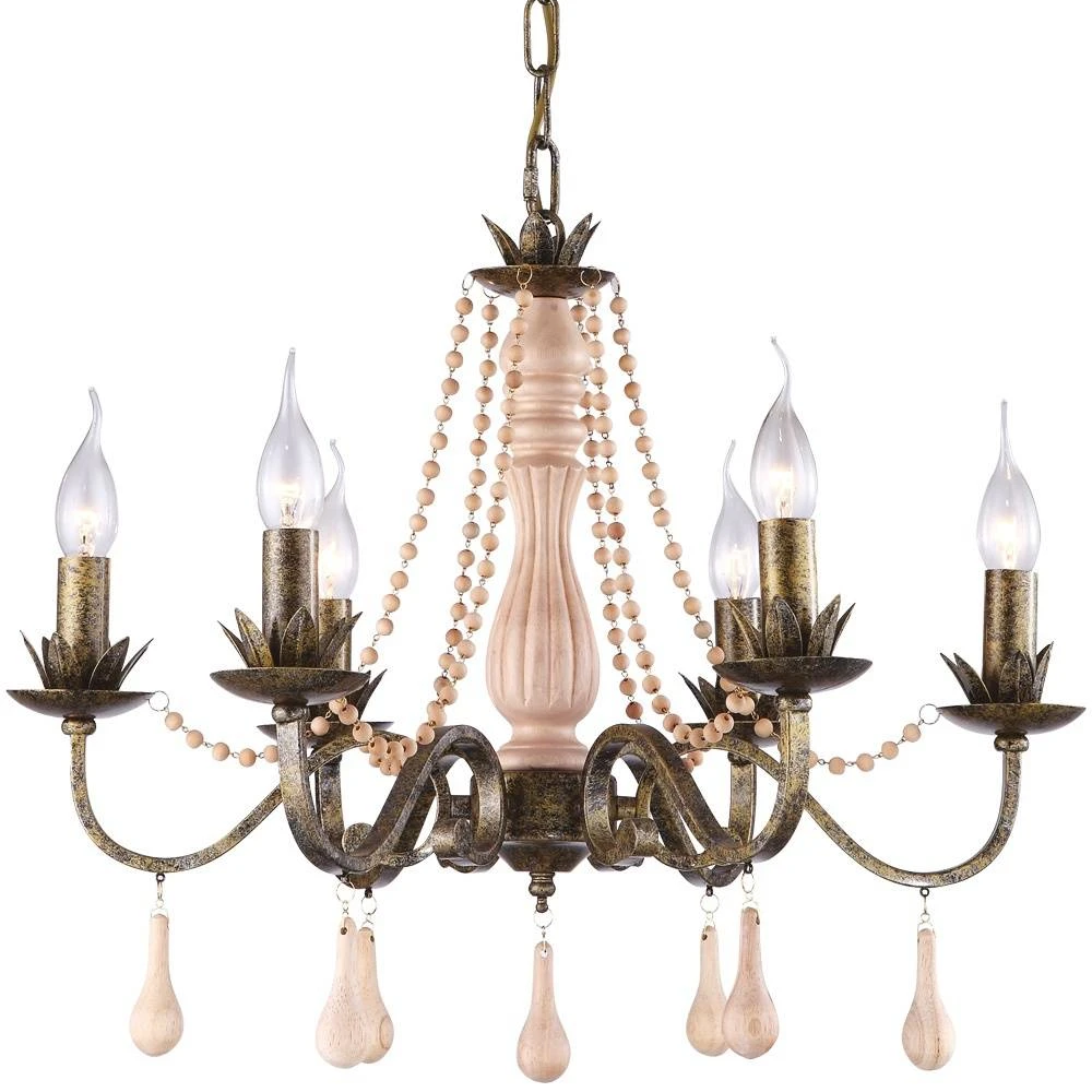 Подвесная люстра Arte Lamp ROSARIO A1832LM-6GA