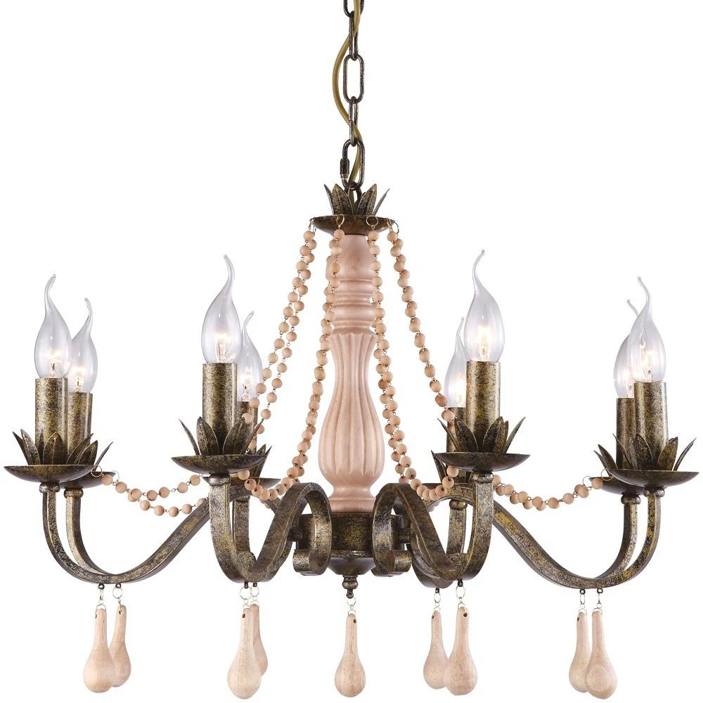 Подвесная люстра Arte Lamp ROSARIO A1832LM-8GA
