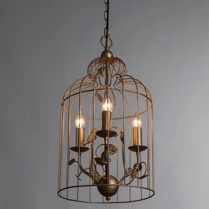 Подвесная люстра Arte Lamp GABBIA A1865SP-3BG