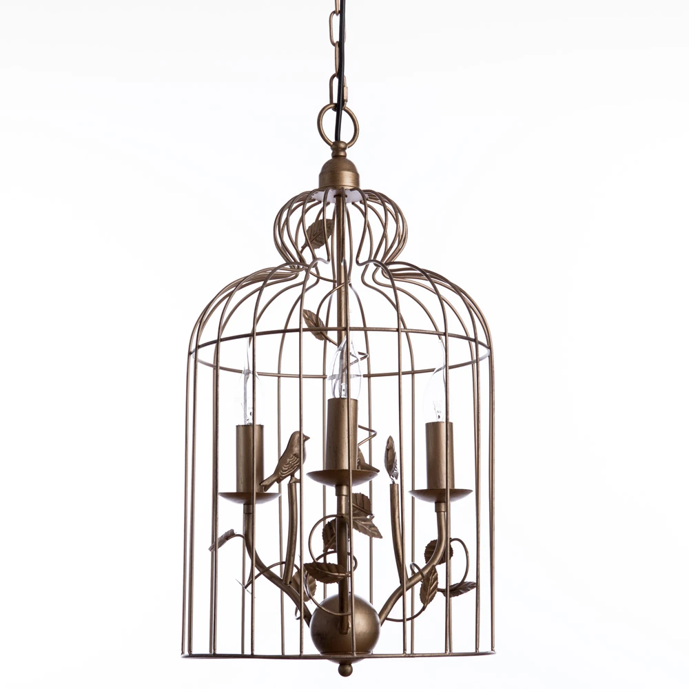 Подвесная люстра Arte Lamp GABBIA A1865SP-3BG