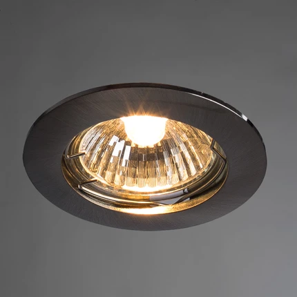 Точечный встраиваемый светильник Arte Lamp BASIC A2103PL-1SS