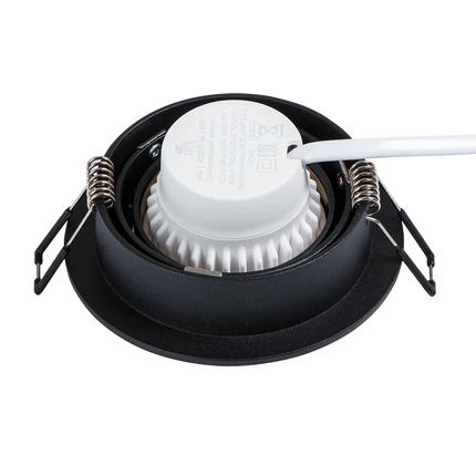 Точечный встраиваемый светильник Arte Lamp TARF A2167PL-1BK