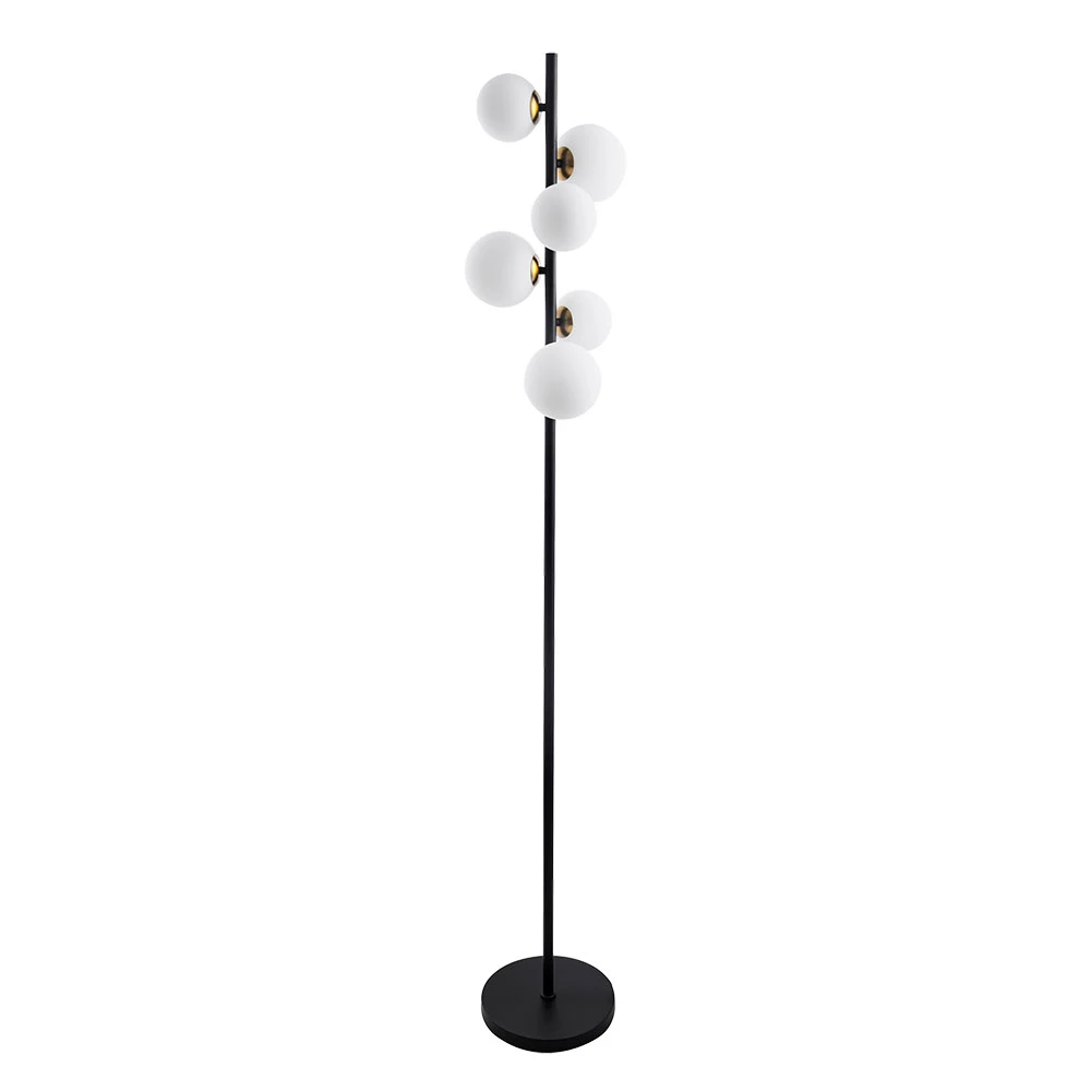 Торшер Arte Lamp GEMINI A2243PN-6BK