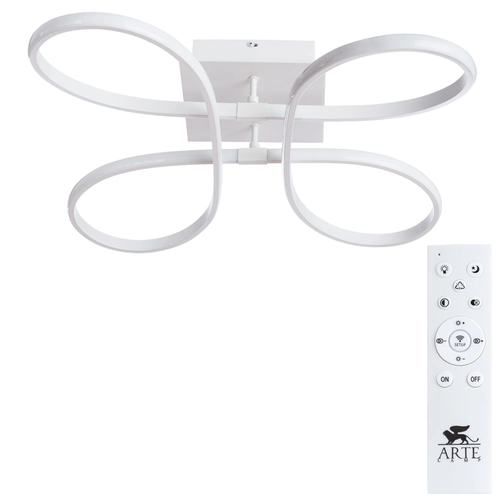 Потолочная люстра Arte Lamp DIADEMA A2526PL-4WH
