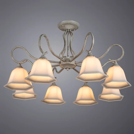 Потолочная люстра Arte Lamp MERRY A2714PL-8WG