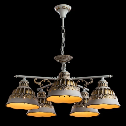 Подвесная люстра Arte Lamp CHIESA A2814LM-5WG