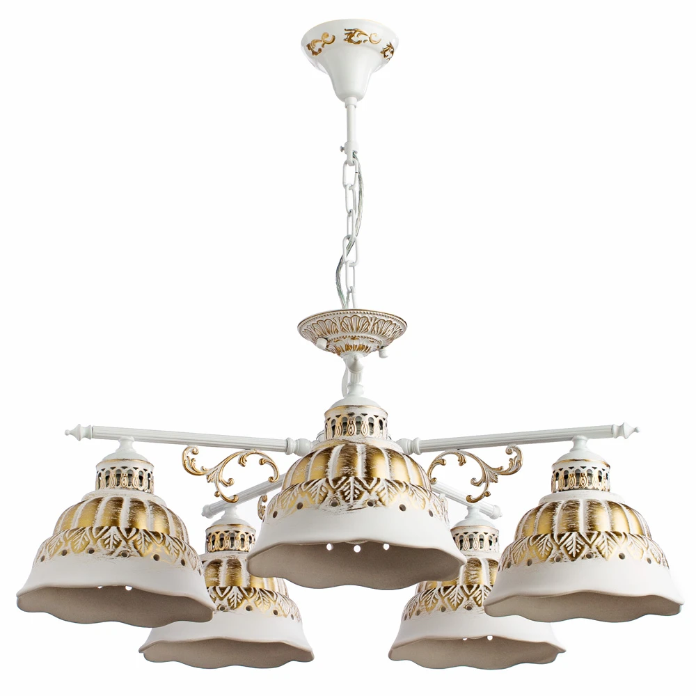 Подвесная люстра Arte Lamp CHIESA A2814LM-5WG