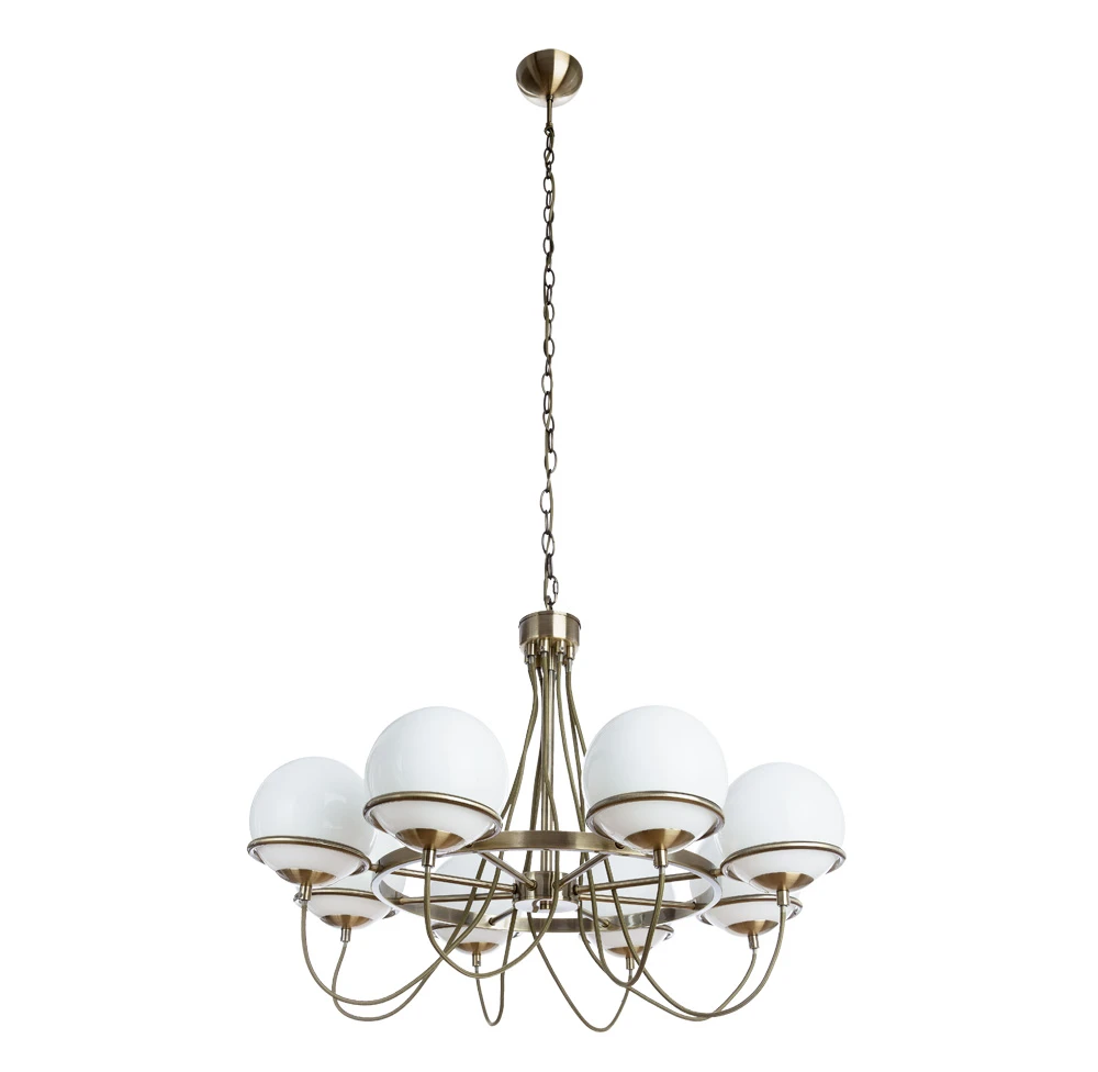 Подвесная люстра Arte Lamp BERGAMO A2990LM-8AB