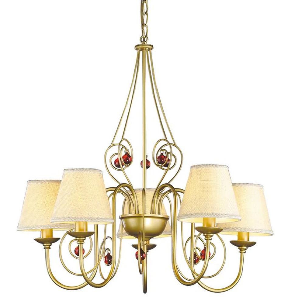 Подвесная люстра Arte Lamp NEAPOLITAN A3007LM-5BZ