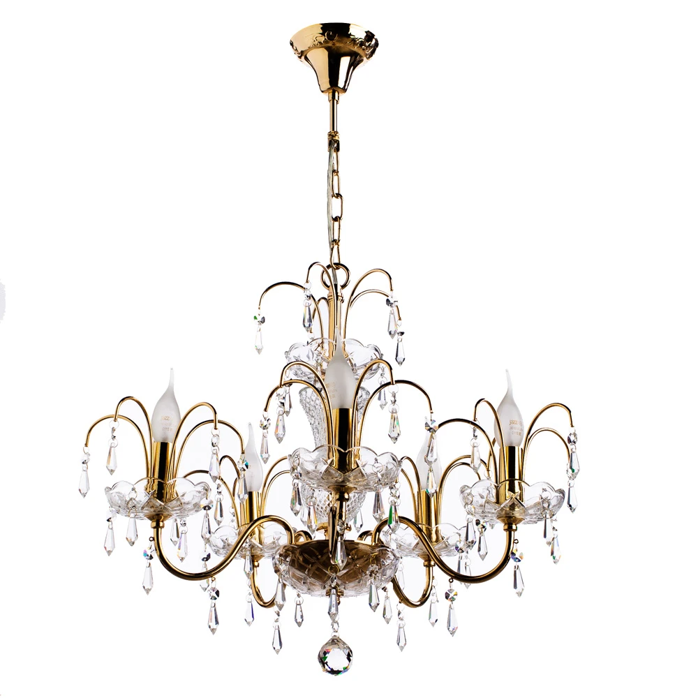 Подвесная люстра Arte Lamp SPARKLES A3054LM-5GO