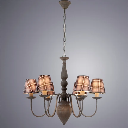 Подвесная люстра Arte Lamp SCOTCH A3090LM-6GY