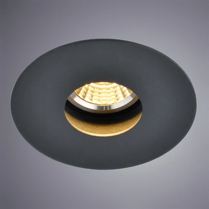 Точечный встраиваемый светильник Arte Lamp ACCENTO A3217PL-1BK
