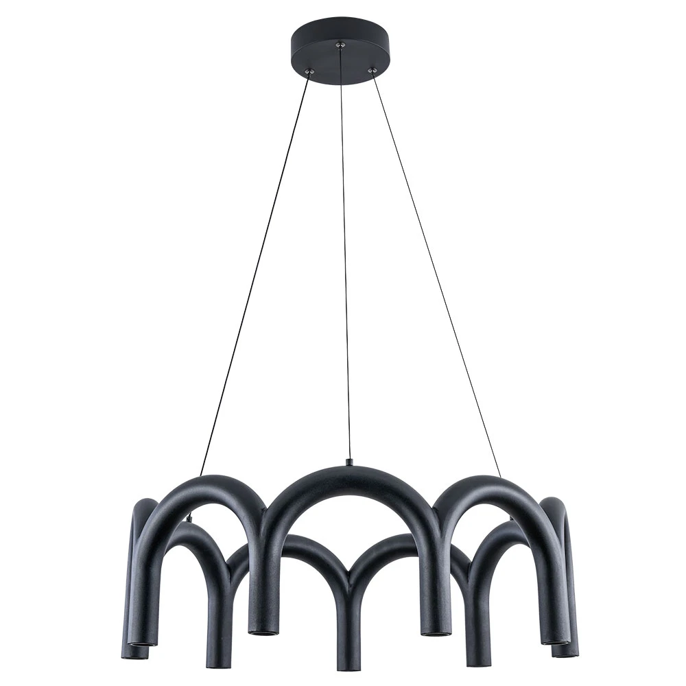 Подвесная люстра Arte Lamp WARHOL A3258LM-45BK