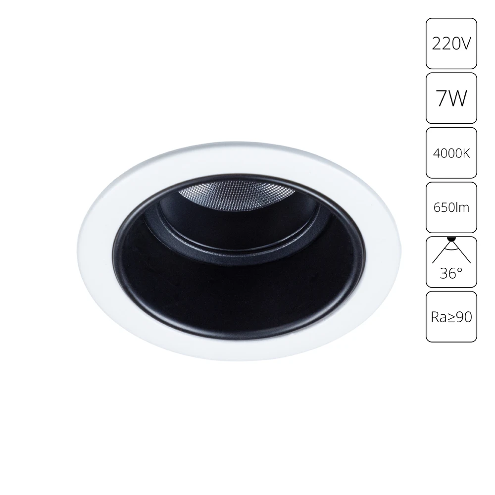 Точечный встраиваемый светильник Arte Lamp SCROLL A3311PL-1WH