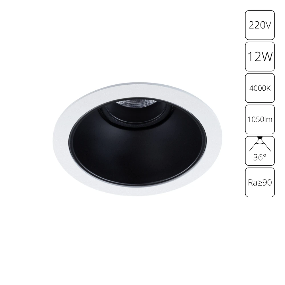 Точечный встраиваемый светильник Arte Lamp SCROLL A3312PL-1WH